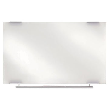 Iceberg Clarity Glass Dry Erase Board With Aluminum Trim, Frameless, 48 X 36 freeshipping - TVN Wholesale